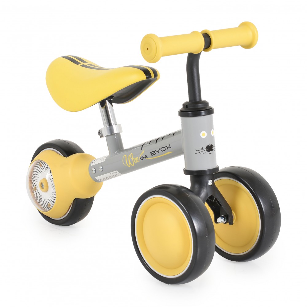 Byox Παιδικό Ποδήλατο Ισορροπίας Wee Yellow 3800146229092