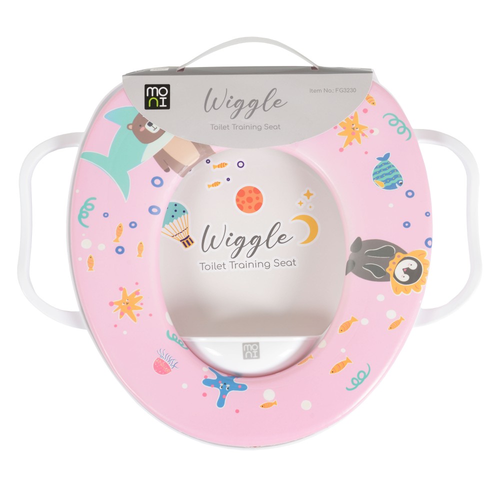 Moni Παιδικό Κάθισμα Τουαλέτας Wiggle Pink 3800146272265
