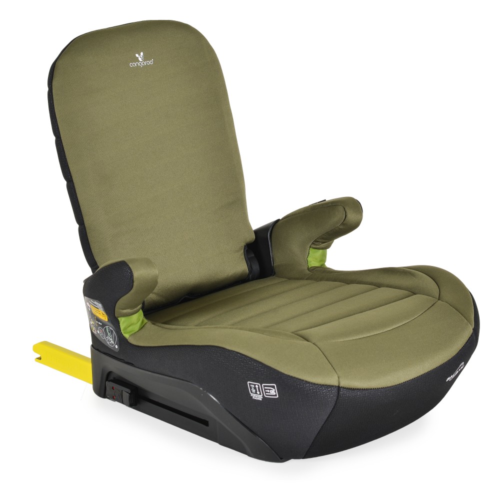 Cangaroo Galaxy Καθισματάκι Αυτοκινήτου Booster i-Size με Isofix Juniper Green 3801005153053
