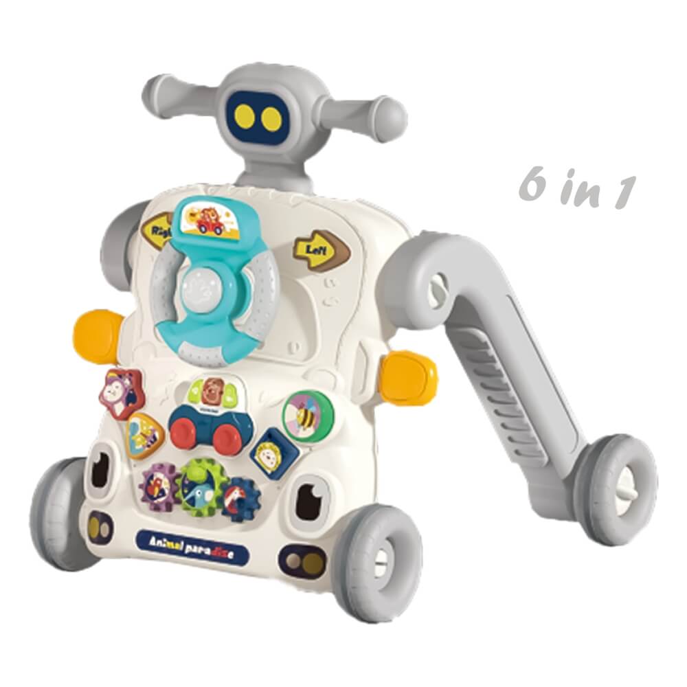 Bebe Stars Περπατούρα Δραστηριοτήτων 6 σε 1 Robbie Blue 4242
