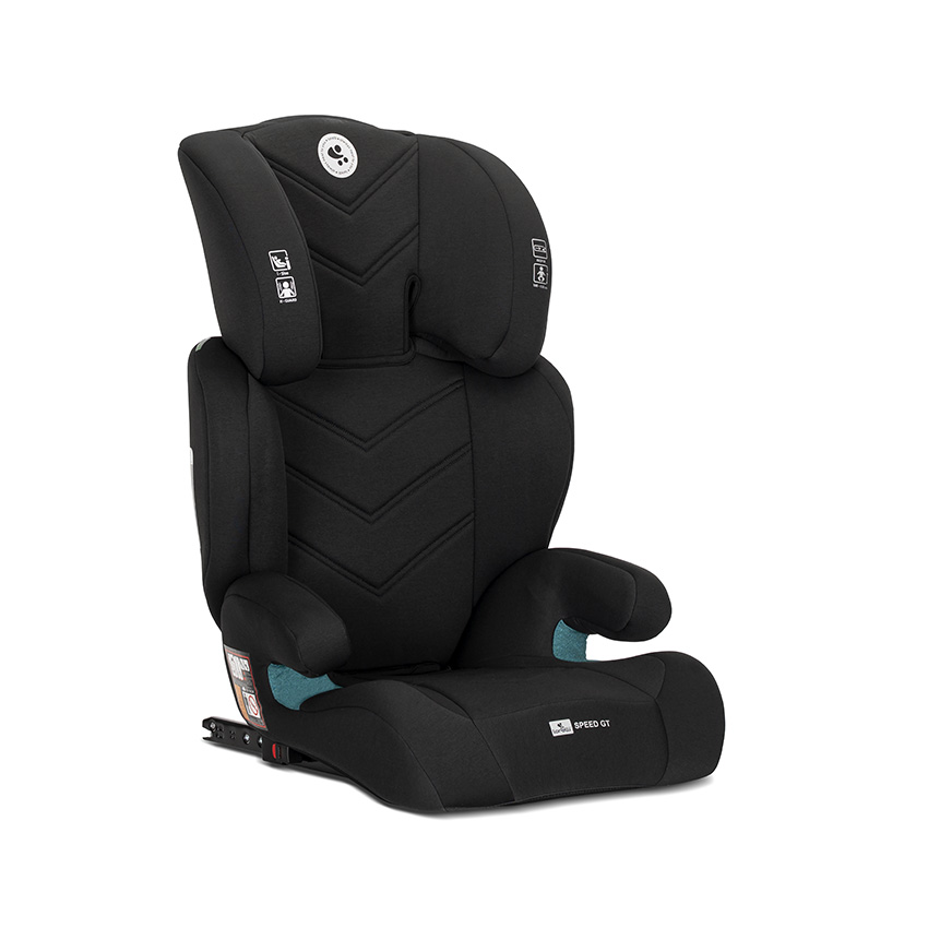 Lorelli Speed Gt Καθισματάκι Αυτοκινήτου High-back Booster i-Size με Isofix Black 15-36 kg 10072032501