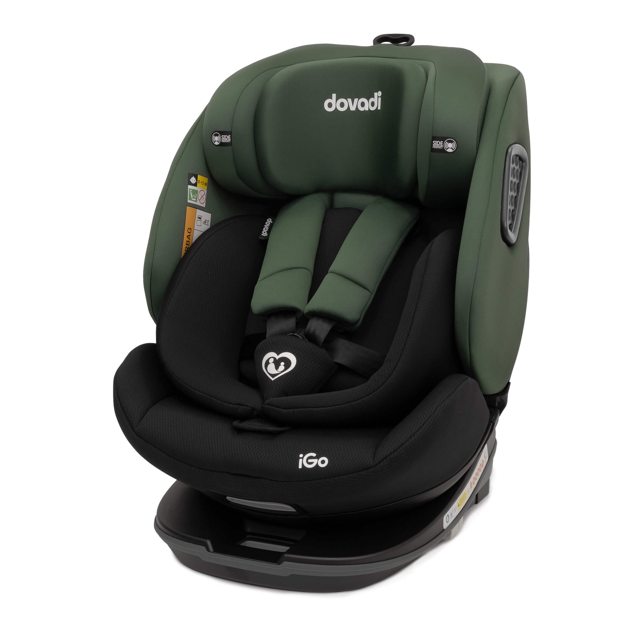 Dovadi Κάθισμα Αυτοκινήτου i-size 40-150cm 0-36 κιλά iGo 360° Dark Forest