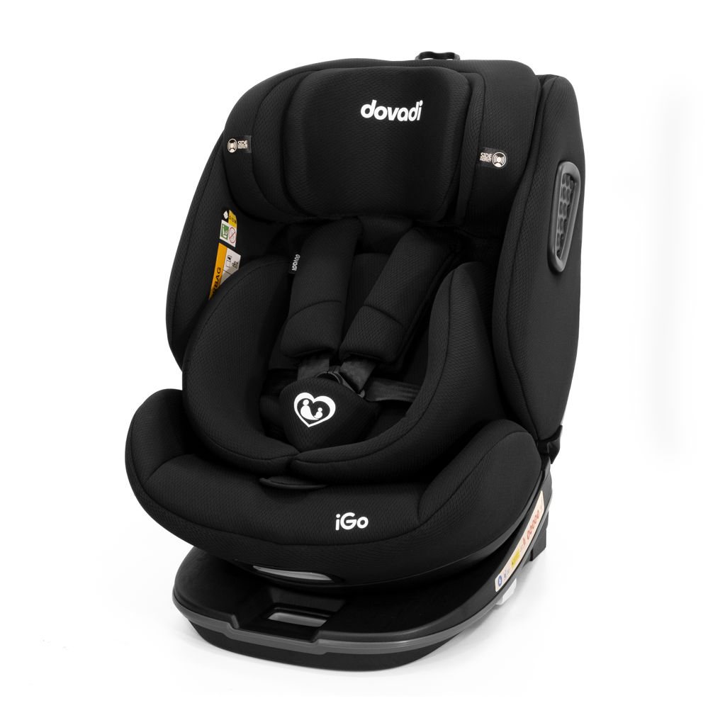 Dovadi Κάθισμα Αυτοκινήτου i-size 40-150cm 0-36 κιλά iGo 360° Midnight Black