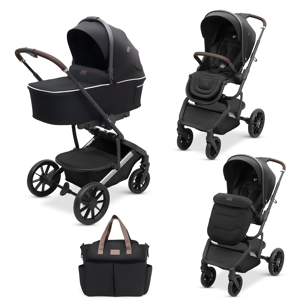 Dovadi Πολυκαρότσι 2 σε 1 Fly Midnight Black