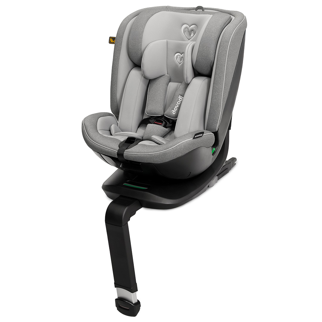 Dovadi Κάθισμα Αυτοκινήτου i-size 40-150cm isofix 0-36kg Kronos 360° Stone Grey