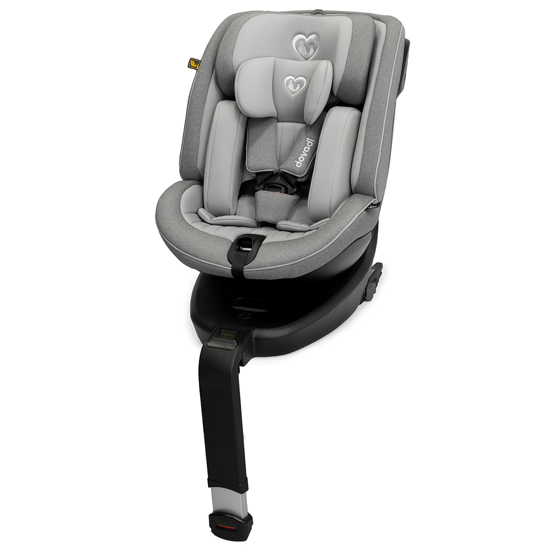 Dovadi Κάθισμα Αυτοκινήτου i-size 40-125cm isofix 0-25kg iQ 360° Stone Grey