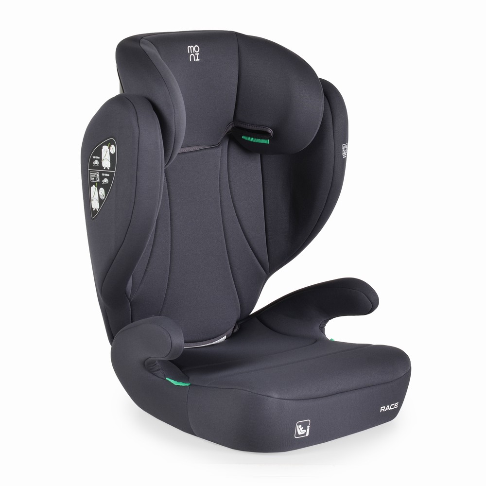 Moni Race Παιδικό Κάθισμα Αυτοκινήτου Stone Grey 3801005153510
