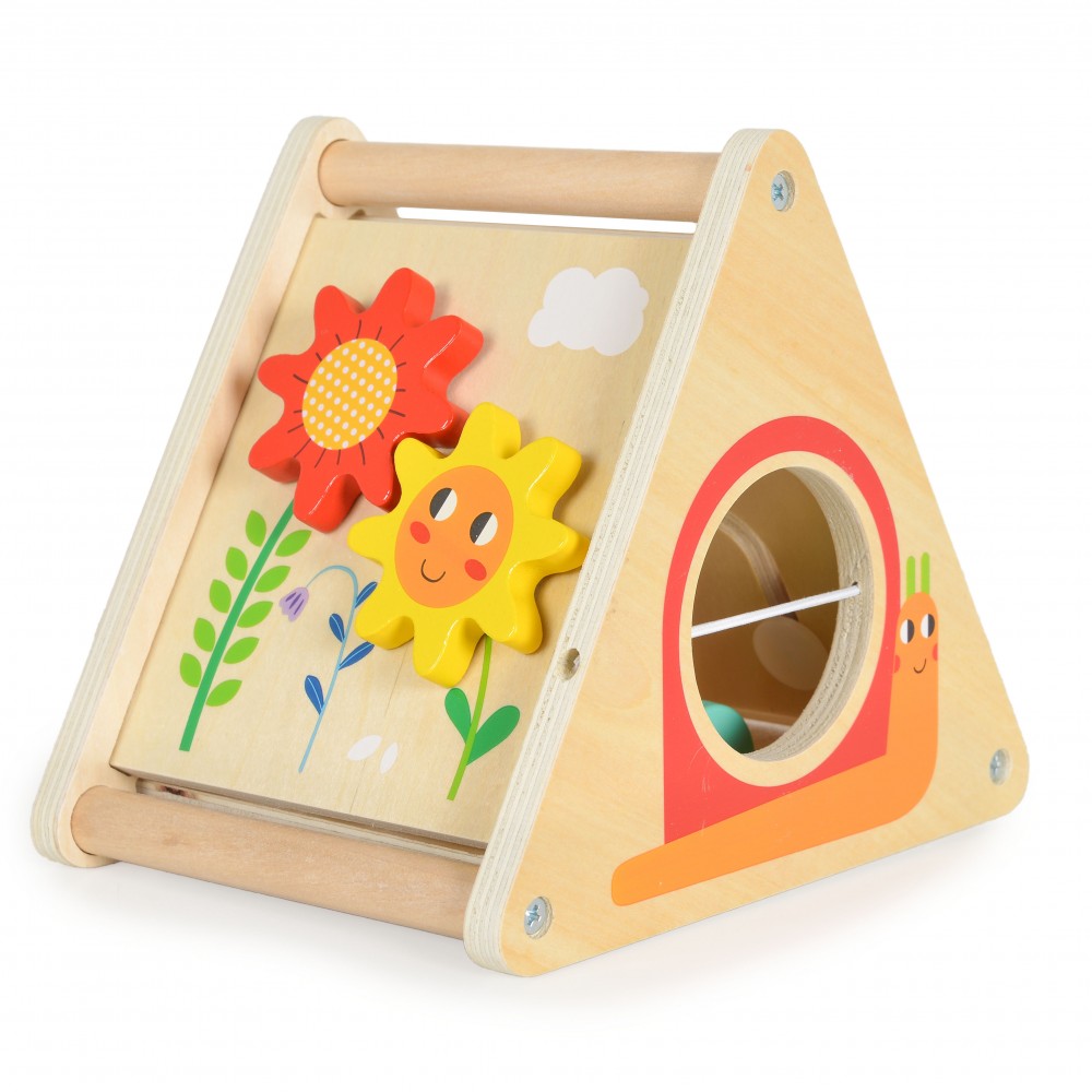 Tooky Toy TH912 Ξύλινο Παιχνίδι Τρίγωνο Δραστηριότητας 6972633372820
