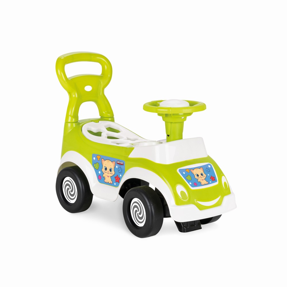 Pilsan Περπατούρα Αυτοκινητάκι 07828 My Cute First Shape Sorter Ride on Car Green 8693461104800


