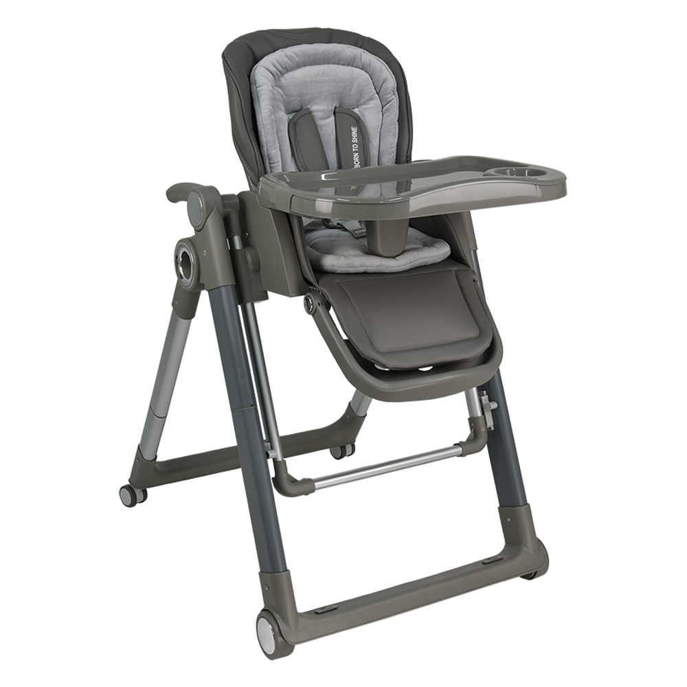 Bebe Stars Καρεκλάκι Φαγητού 2 σε 1 Yum-Yum Grey 870-186
