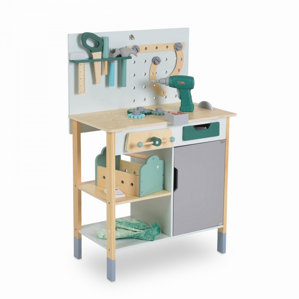 Moni W03D234 Ξύλινος Πάγκος Εργασίας Wooden Workbench 3801005602087
