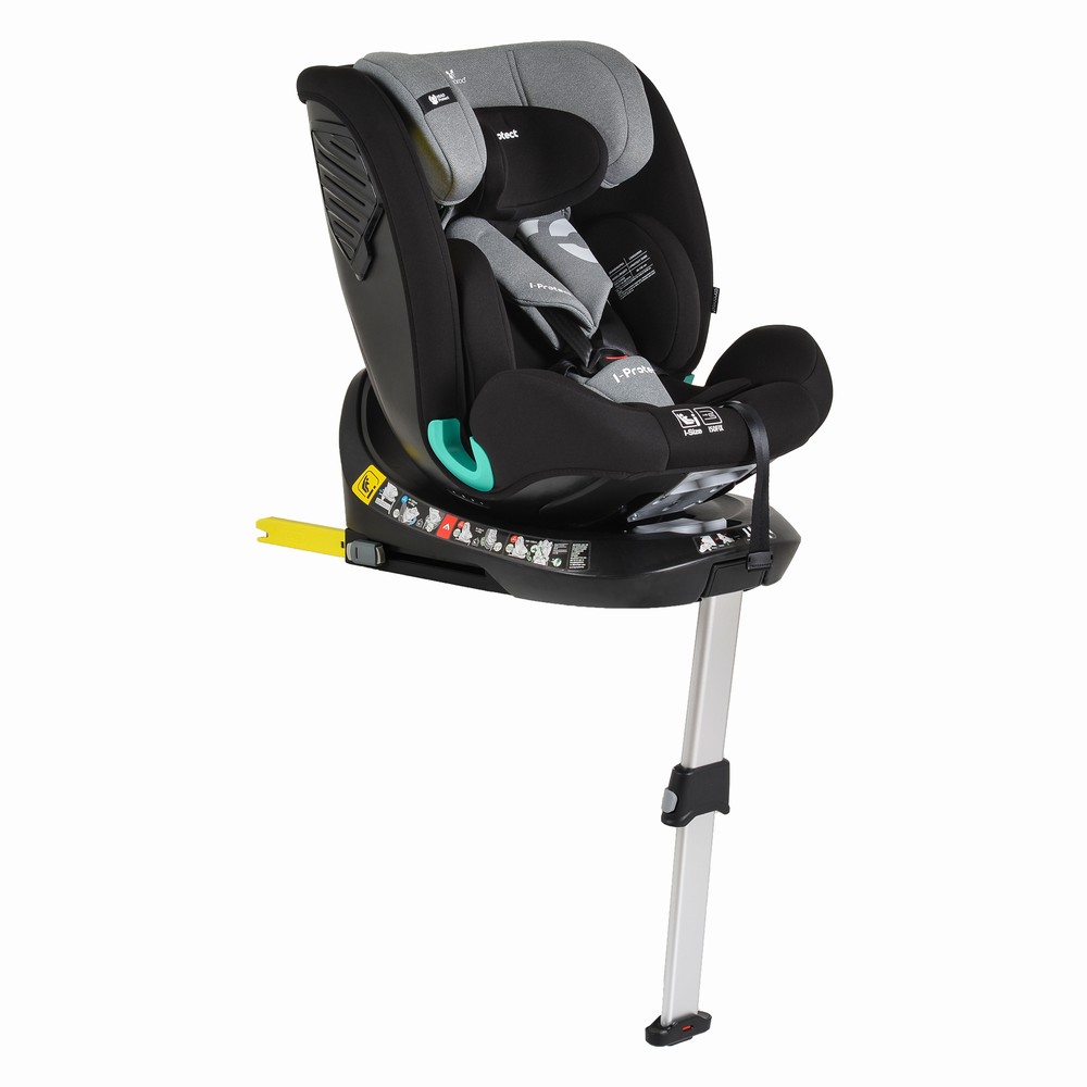 Cangaroo Παιδικό Κάθισμα Αυτοκινήτου i-Protect 40-150cm Isofix Steel Grey 3801005152896