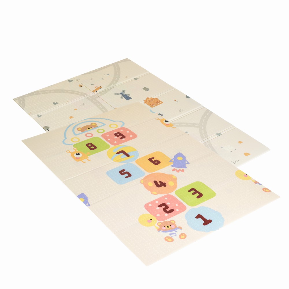 Moni Toys Χαλάκι Δραστηριοτήτων Διπλής Όψης 180x120cm Digital Track 3801005602216
