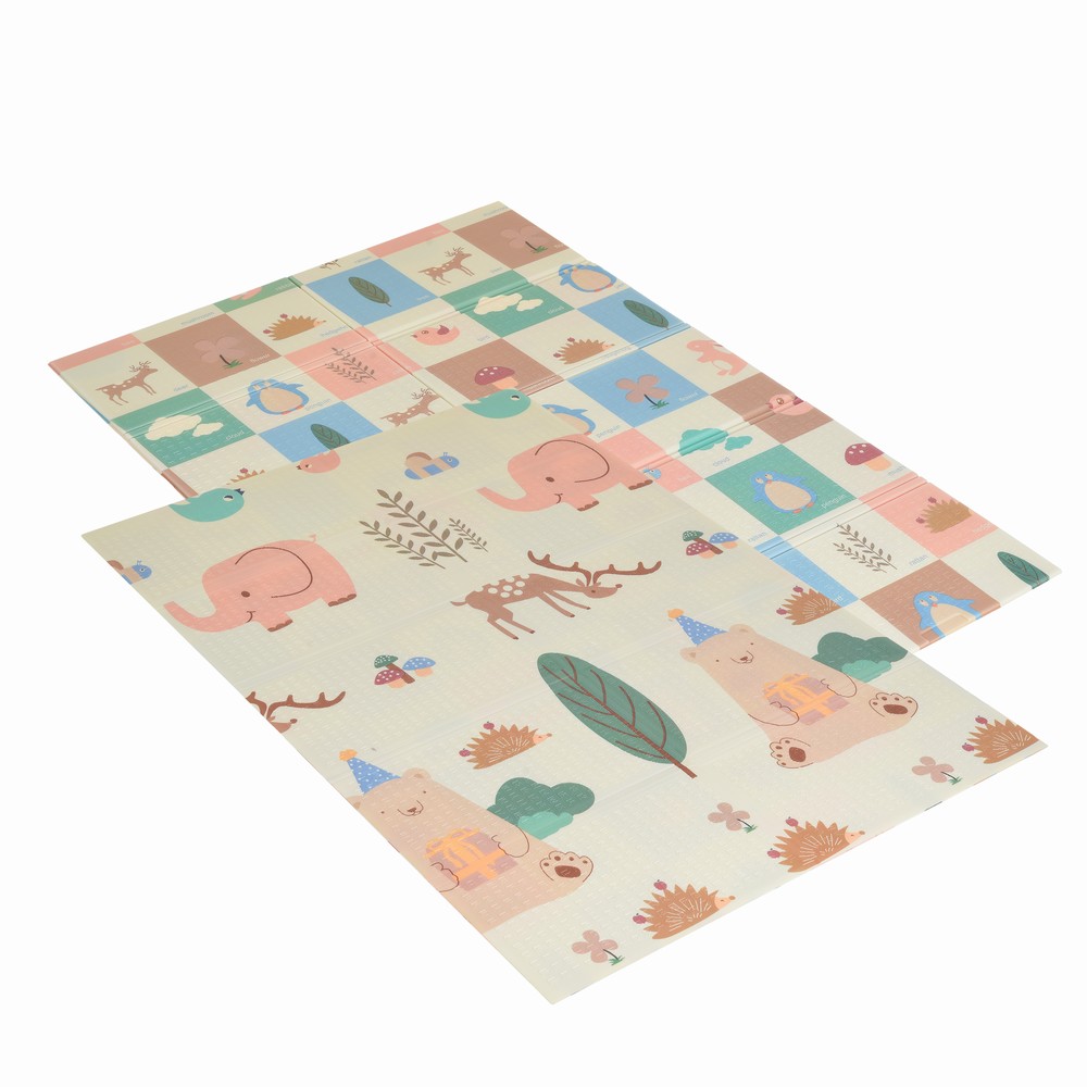 Moni Toys Χαλάκι Δραστηριοτήτων Διπλής Όψης 180x120cm  Forest Angels 3801005602186