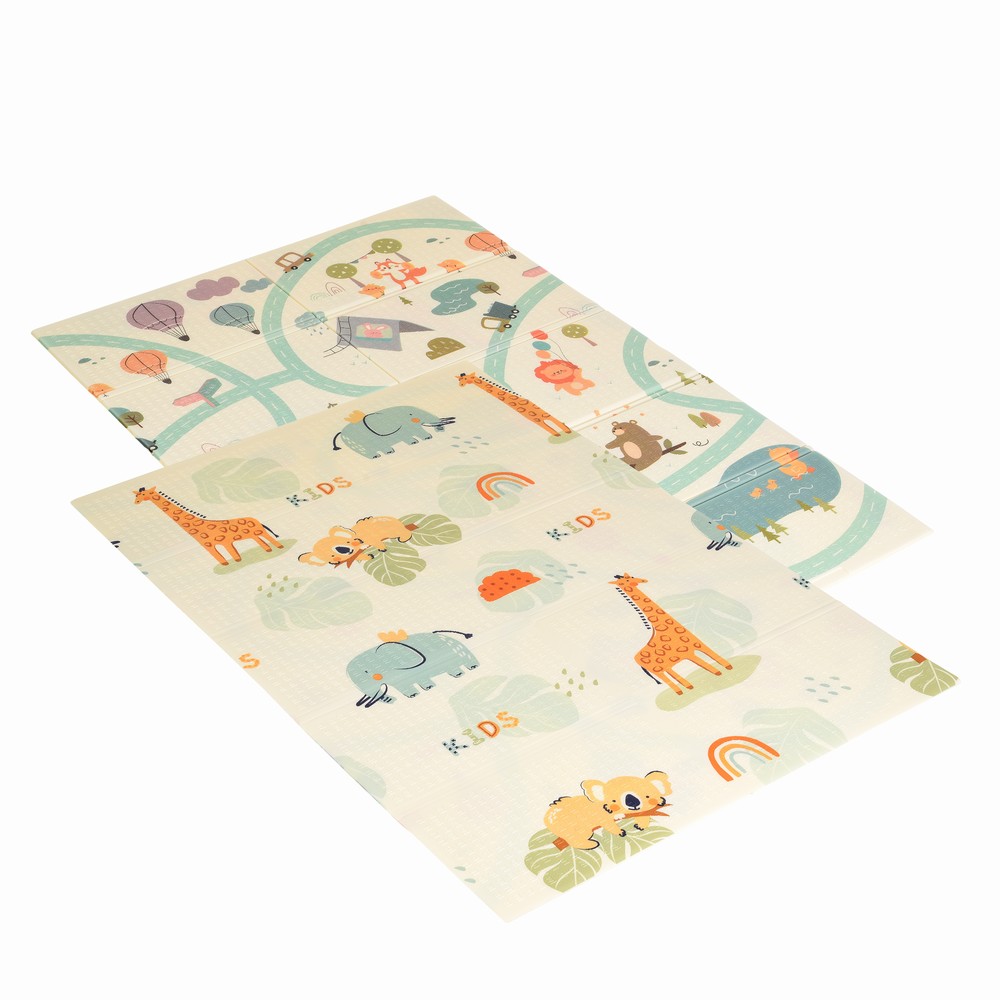 Moni Toys Χαλάκι Δραστηριοτήτων Διπλής Όψης 180x120cm Joy Ride 3801005602179