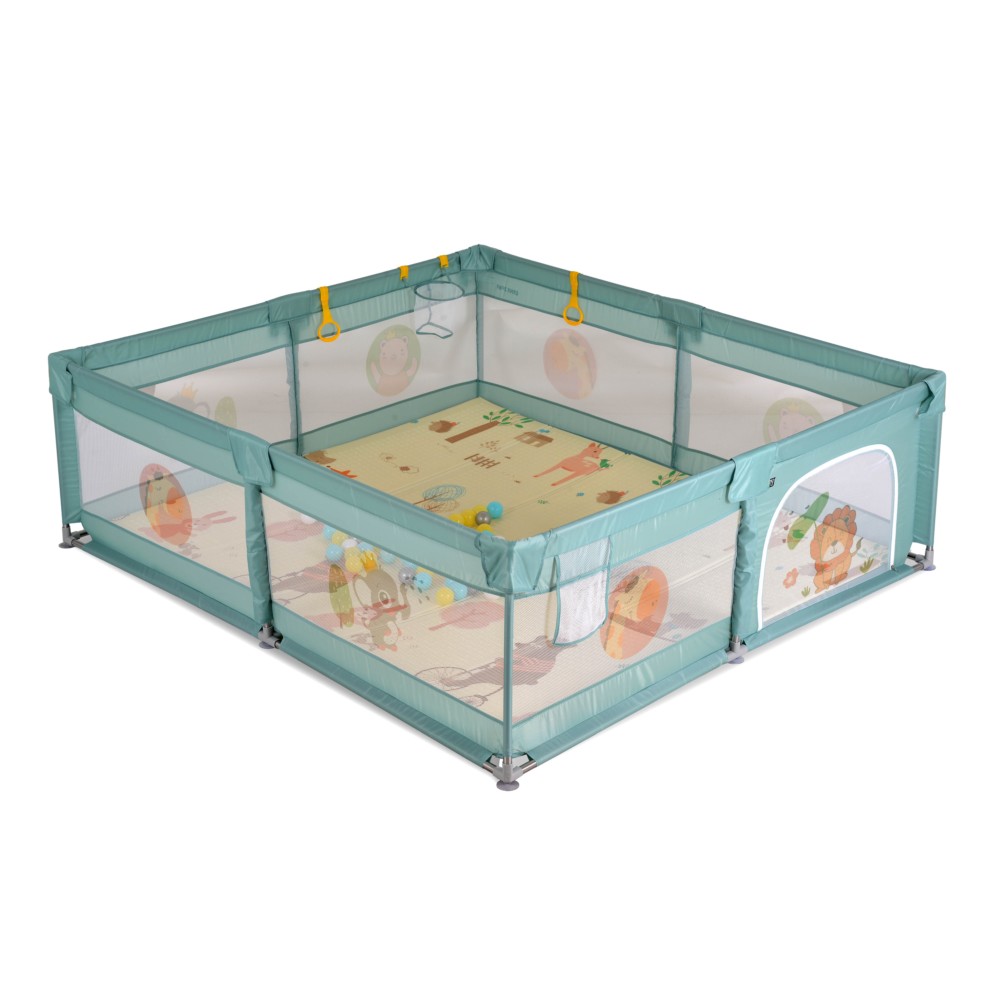 Moni Πάρκο GameZone Mint 150×200 Με Αξεσουάρ 3801005210381