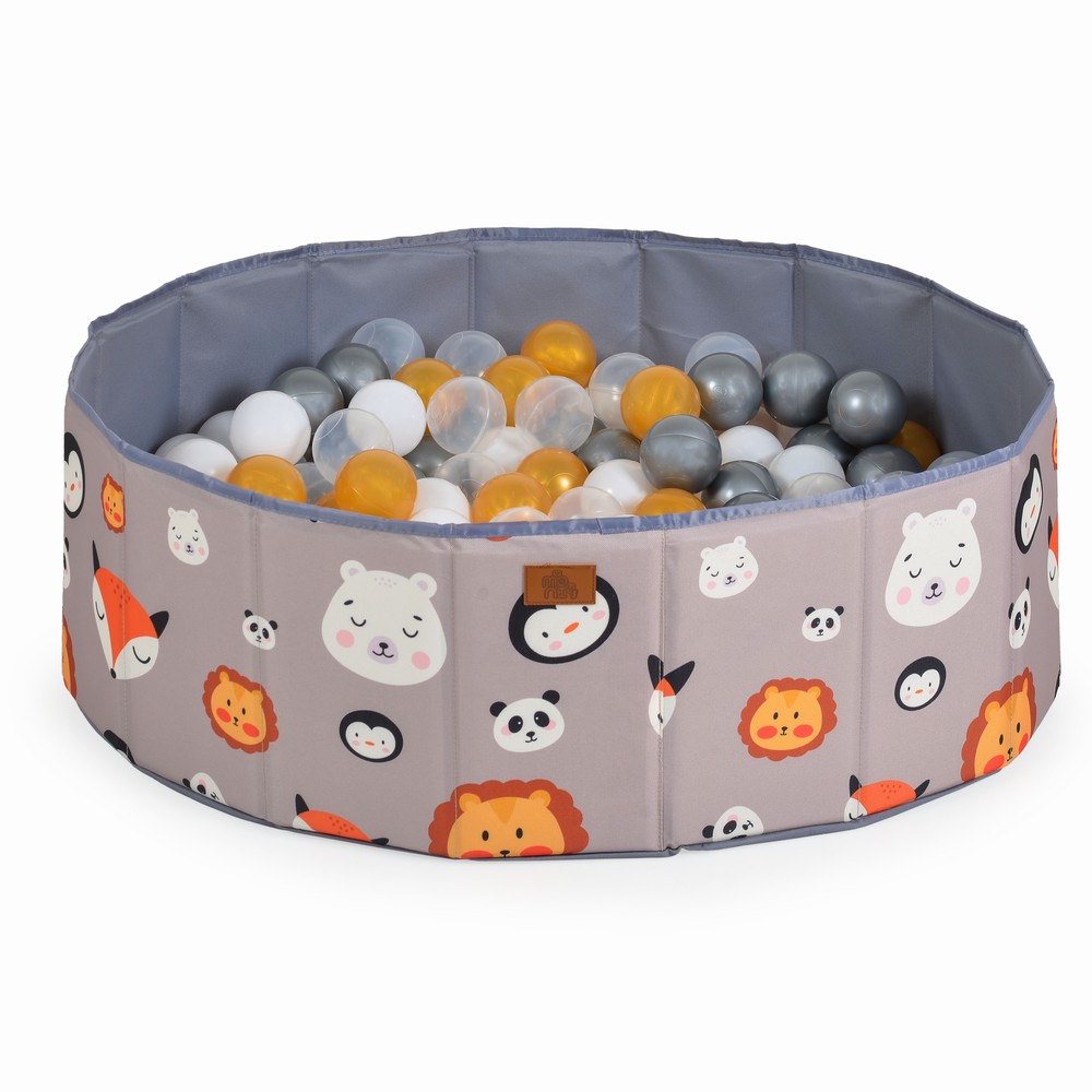 Moni Μπαλοπισίνα  Melo Animals 80x80x26εκ με 90 Μπάλλες 3801005602261