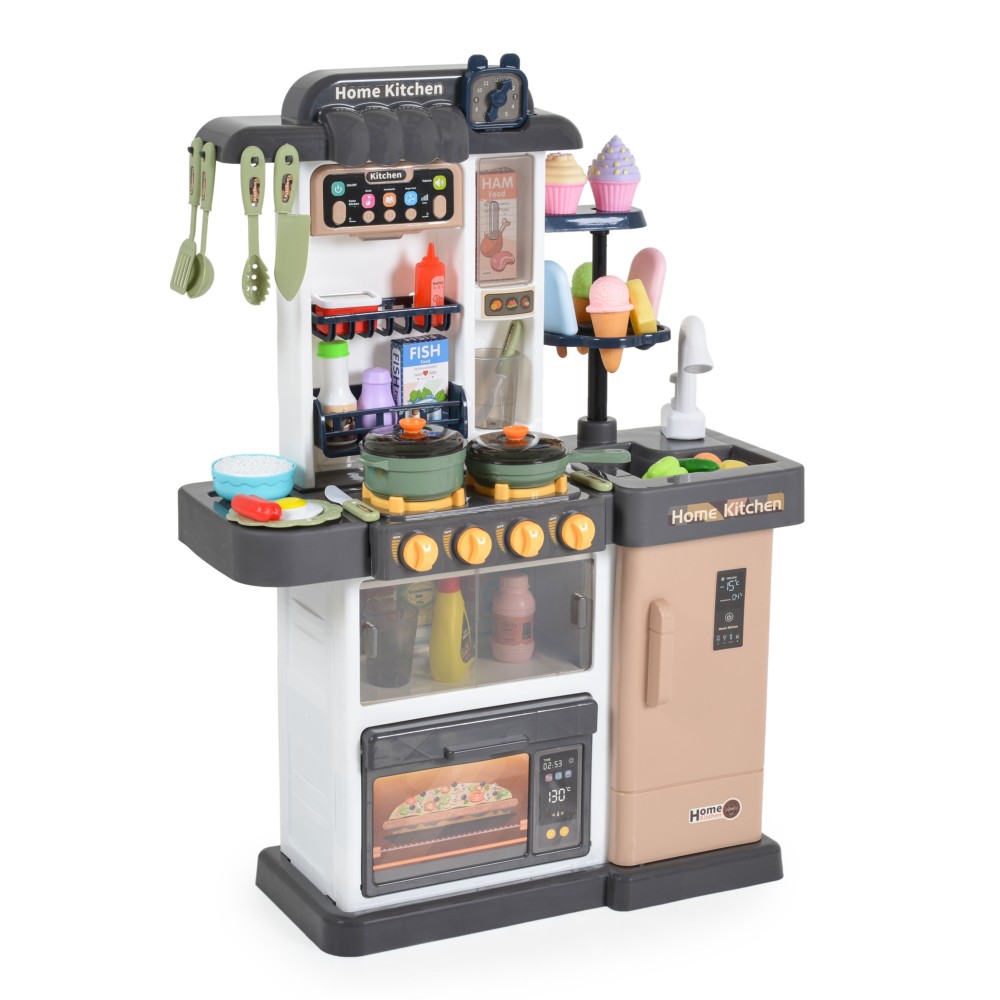 Moni Toys WD-R45 Παιδική Κουζίνα Με Αξεσουάρ Και Τρεχούμενο Νερό 3801005602445
