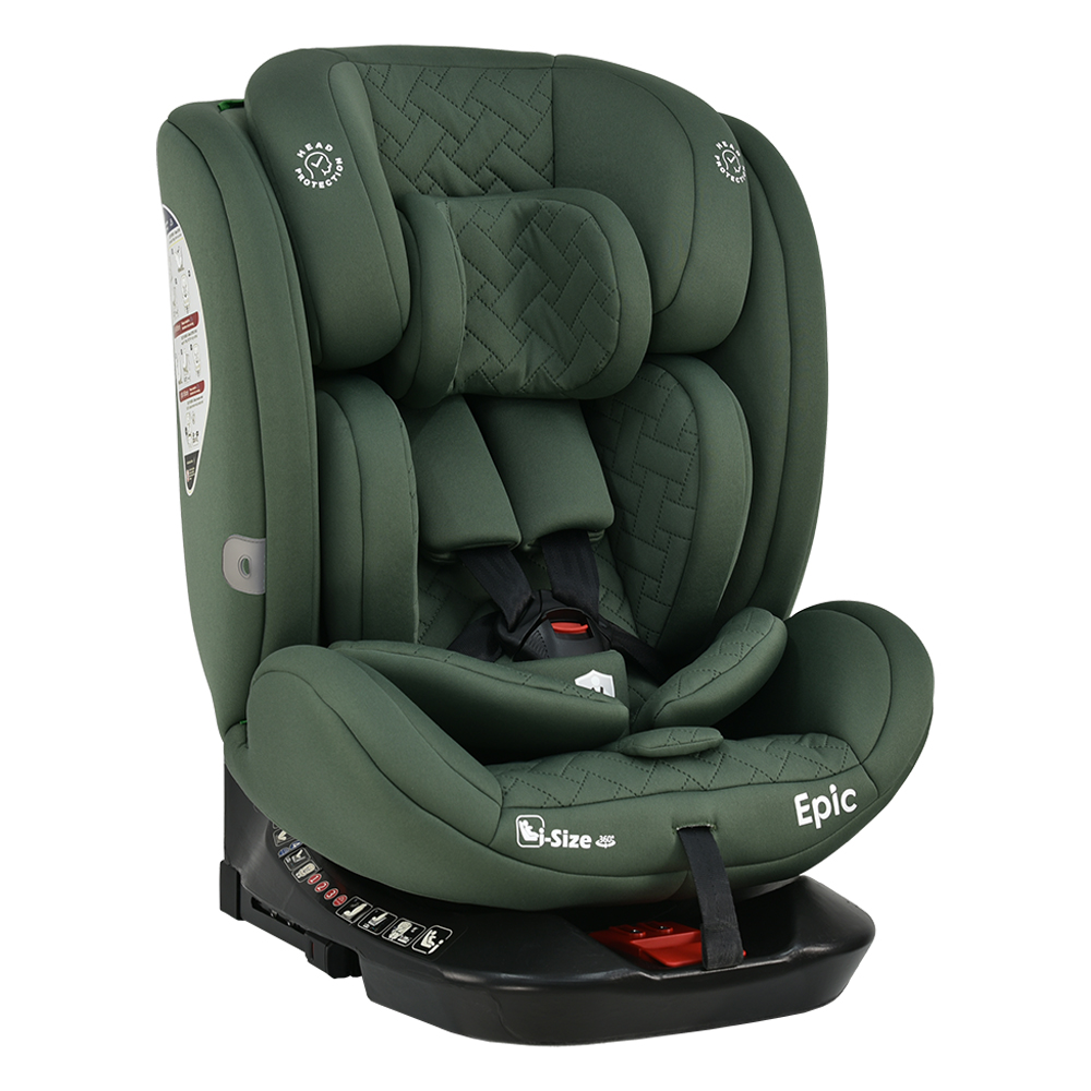 Bebe Stars Epic Καθισματάκι Αυτοκινήτου i-Size με Isofix Forest Green 0-36 kg 921-176