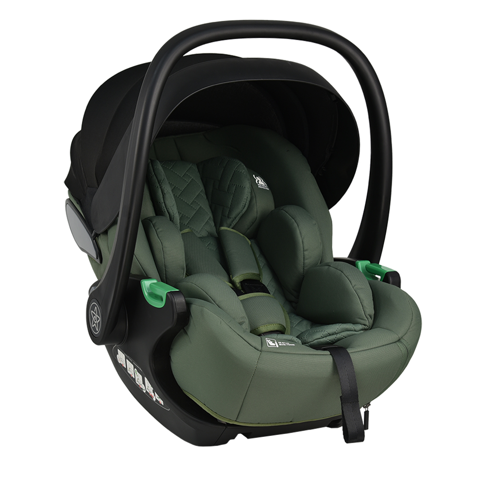 Bebe Stars Καθισματάκι Αυτοκινήτου Baby i-Size Forest Green 004-176