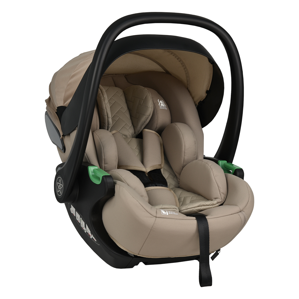 Bebe Stars Καθισματάκι Αυτοκινήτου Baby i-Size Beige 004-182
