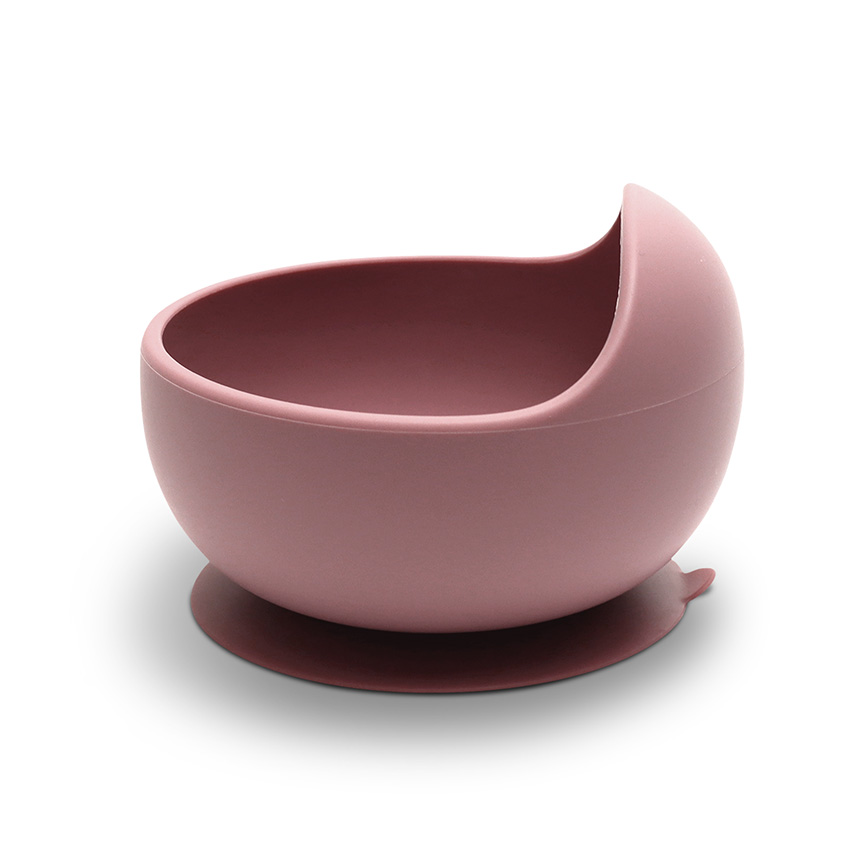 Lorelli Silicone Vacuum Bowl Natural Deep Pink (Κωδ. 10230650002)