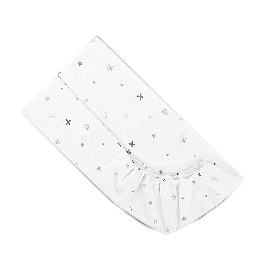 Lorelli Βρεφικό Σεντόνι Κούνιας Βαμβακερό με Λάστιχο Honey Bunny Beige 20051316501