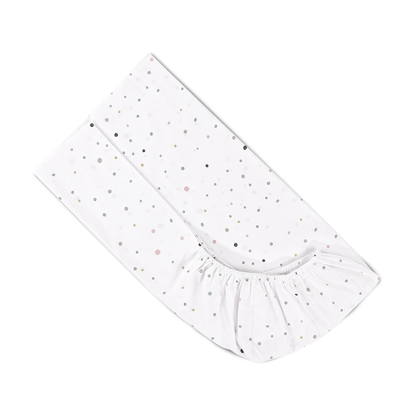 Lorelli Βρεφικό Σεντόνι Κούνιας Βαμβακερό με Λάστιχο Happy Friends Mint 20051316401