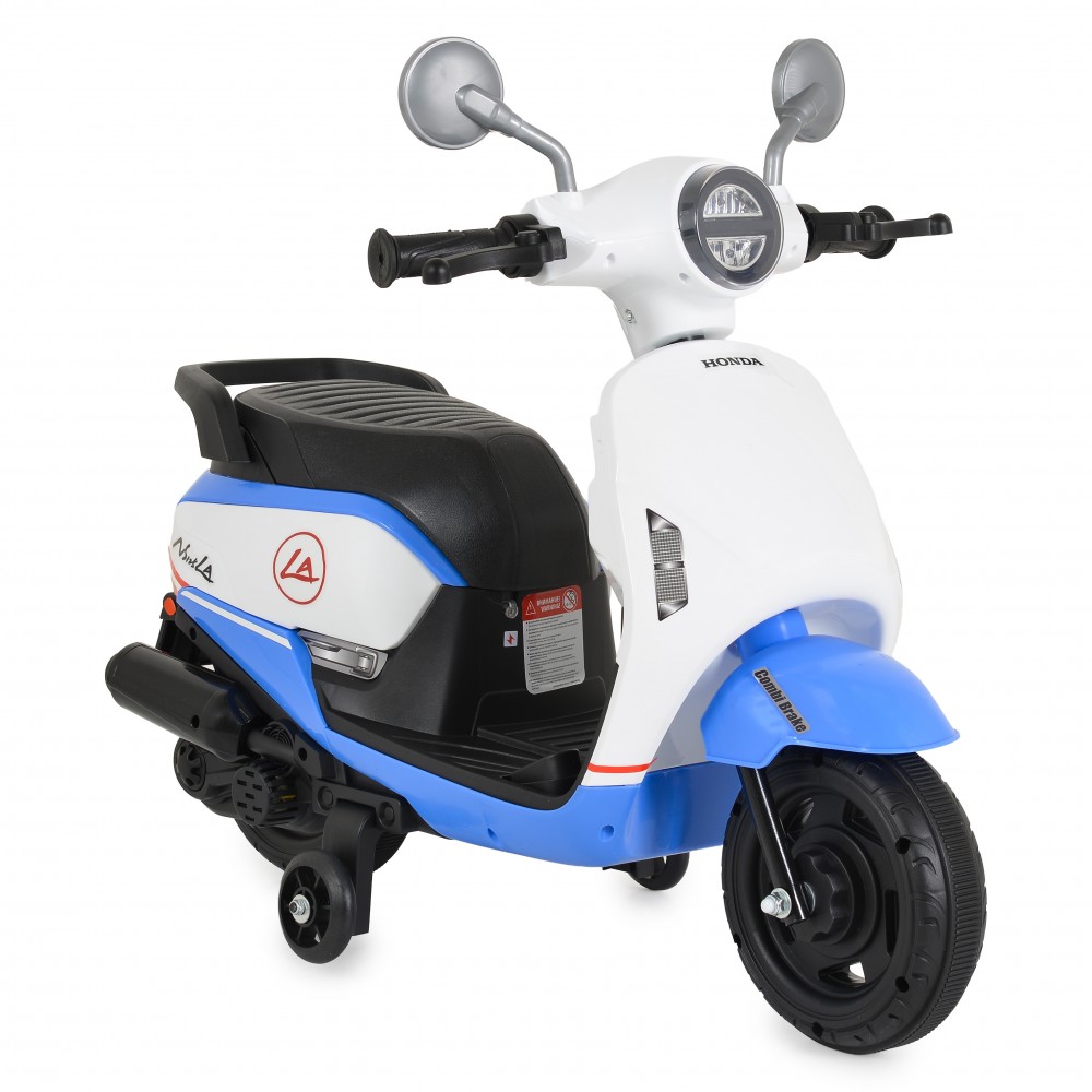 Moni Honda NS125LA Ηλεκτροκίνητη Παιδική Vespa 12V Μπλε 3+ Ετών 3801005001613