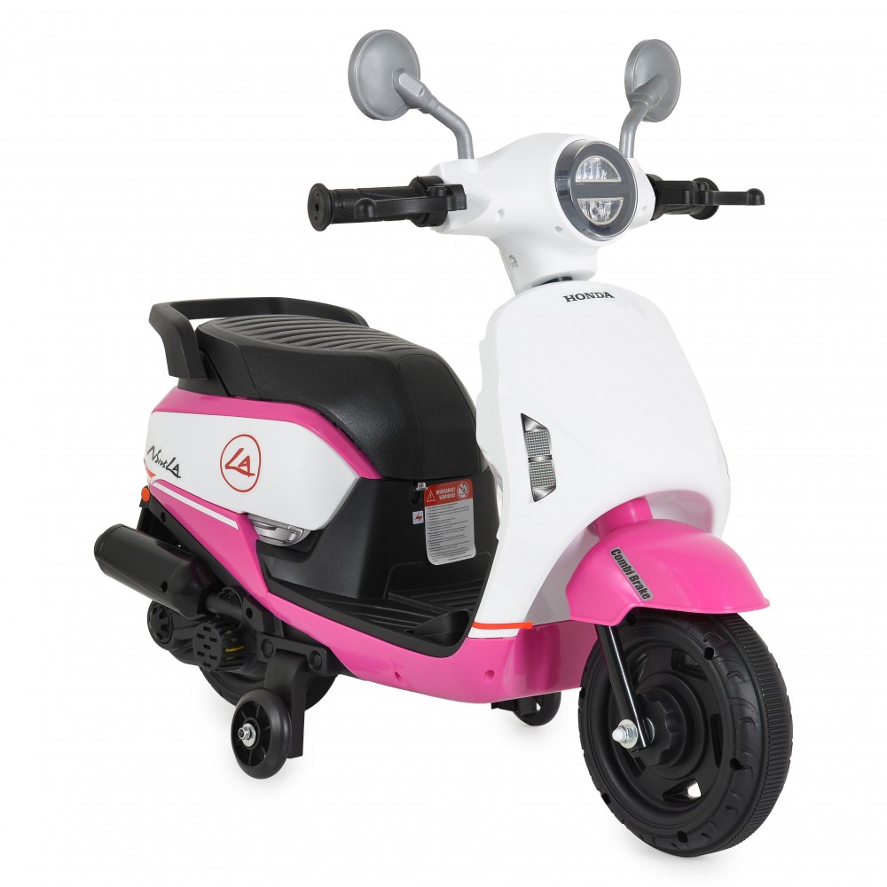 Moni Honda NS125LA Ηλεκτροκίνητη Παιδική Vespa 12V Ροζ 3+ Ετών 3801005001620