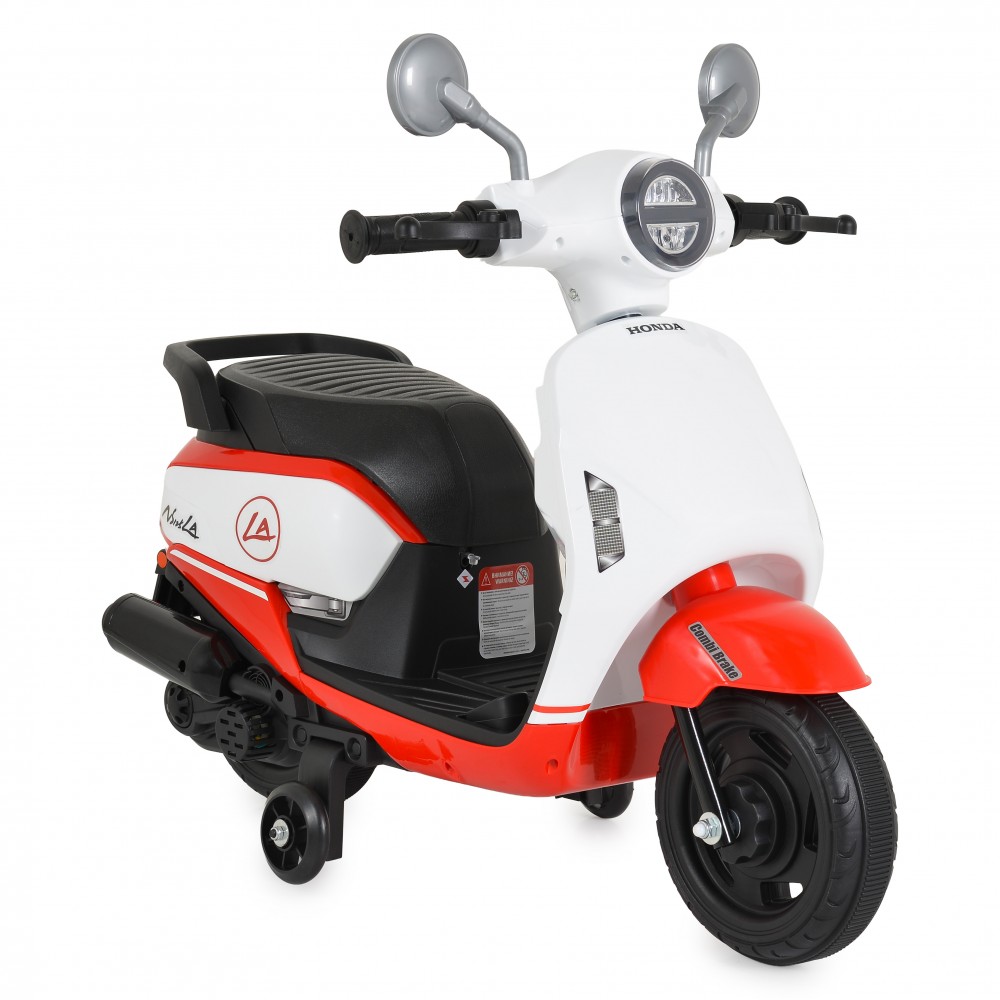 Moni Honda NS125LA Ηλεκτροκίνητη Παιδική Vespa 12V Κόκκινη 3+ Ετών 3801005001606