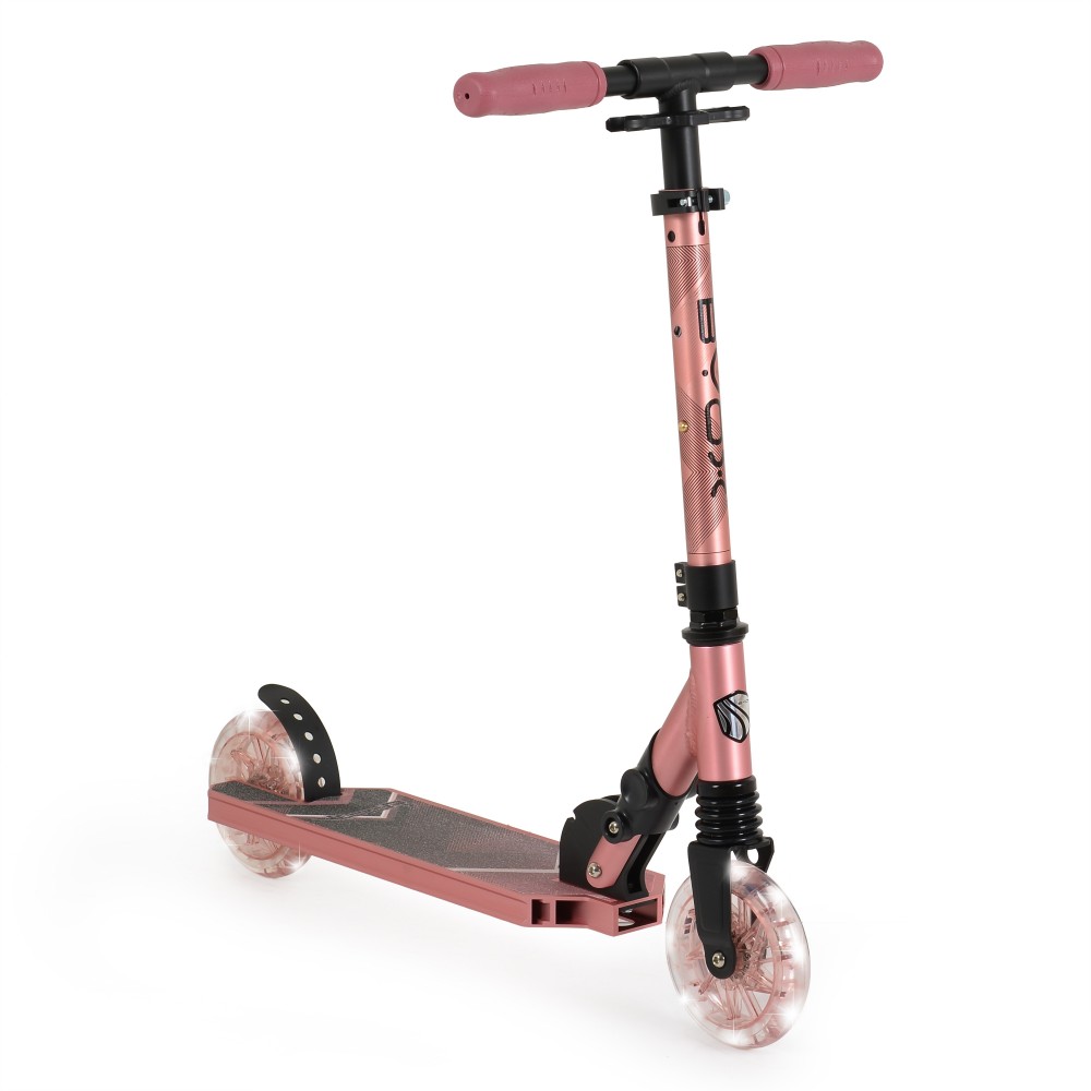 BYOX Vector Pink Αναδιπλούμενο Παιδικό Πατίνι Αλουμινίου με Φωτάκια LED 6+ Ετών 3801005300181