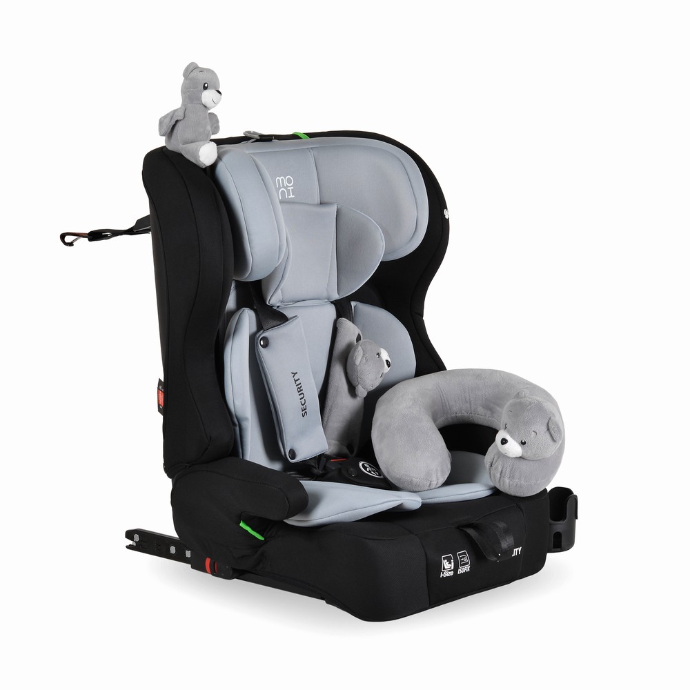 Moni Security Space Grey Κάθισμα Αυτοκινήτου i-Size Isofix 76-150cm 9-36kg 3801005153282
