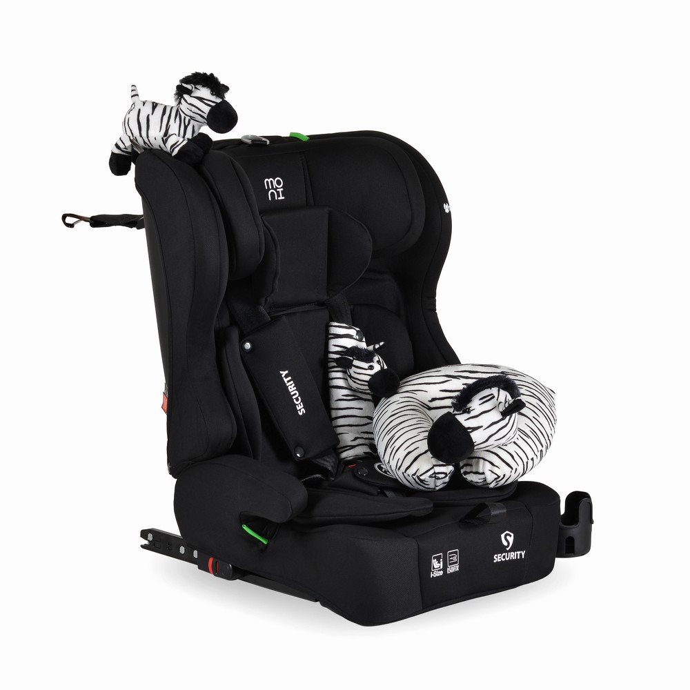 Moni Security Midnight Black Κάθισμα Αυτοκινήτου i-Size Isofix 76-150cm 9-36kg 3801005153275
