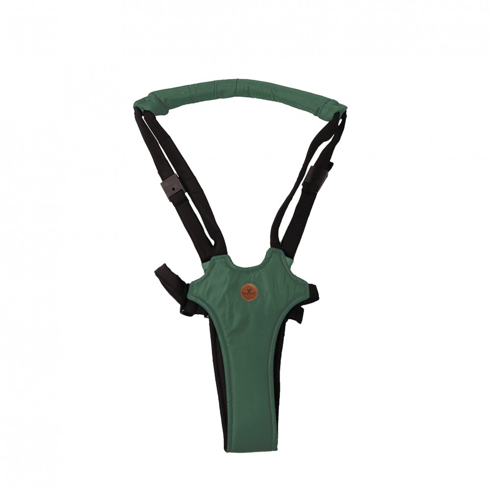 Cangaroo Happy Feet Dark Green BW001 Ζώνη Περιπάτου Μωρού 3800146270667 – Ρυθμιζόμενος Ιμάντας Στήριξης για Πρώτα Βήματα
