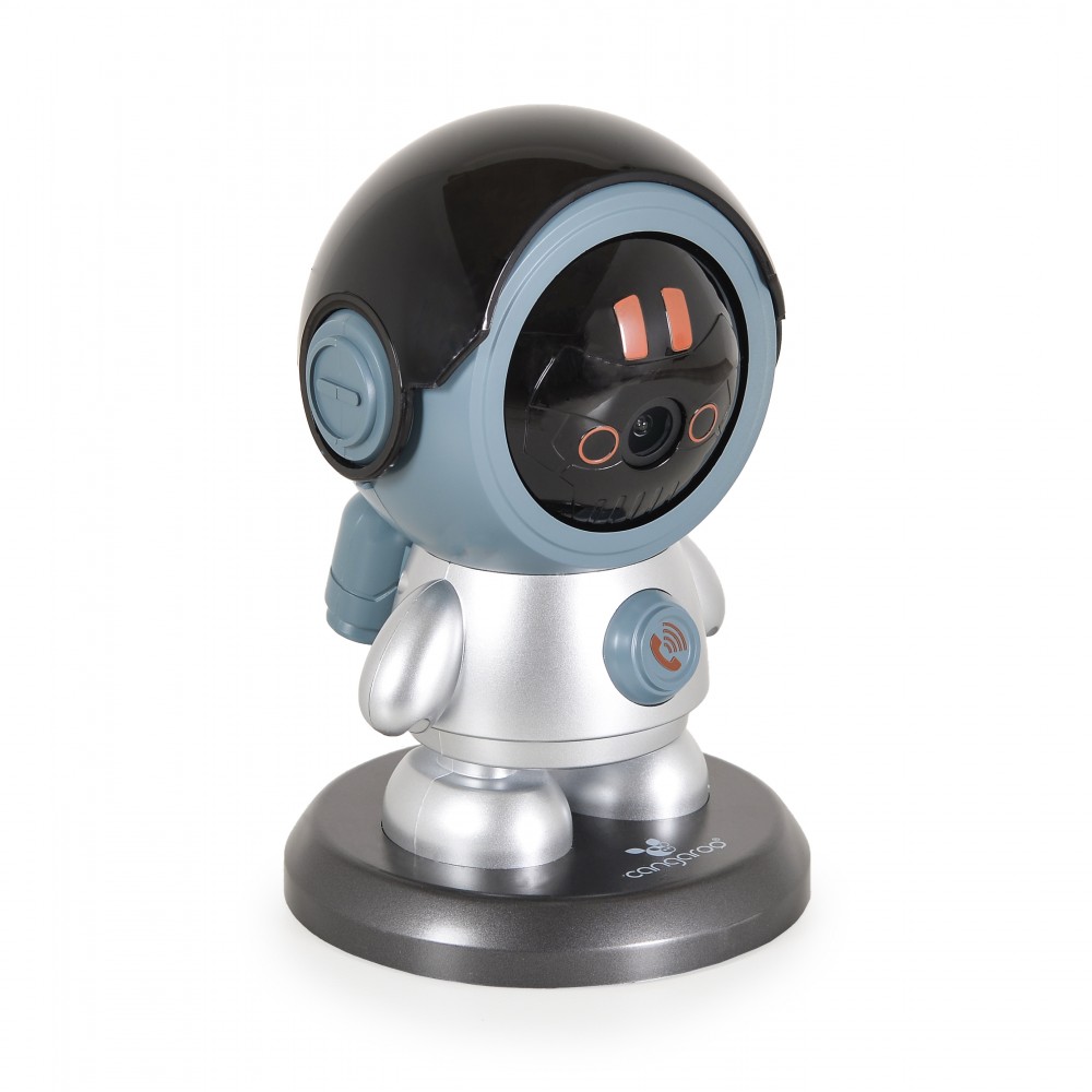 Cangaroo West Grey Wi-Fi Κάμερα Μωρού 3MP 3800146270988 – Baby Monitor με Περιστροφή 360°, Νυχτερινή Όραση & Αμφίδρομη Επικοινωνία