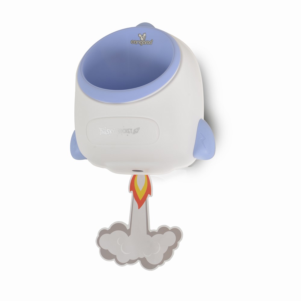 Cangaroo Sky Rocket Blue Παιδικό Ουρητήριο Γιογιό 3800146271886 – Μπλε Εκπαιδευτικό Ουρητήριο με Παιχνιδιάρικο Σχέδιο