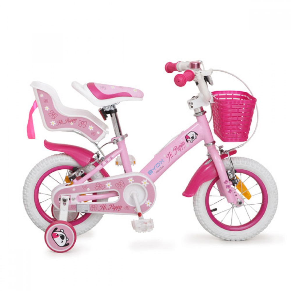Byox Taycan-S Pink Παιδικό Ποδήλατο 20” 3800146203610 – Ροζ Ποδήλατο με Ταχύτητες, Δισκόφρενα & Σκελετό Magnesium Alloy
