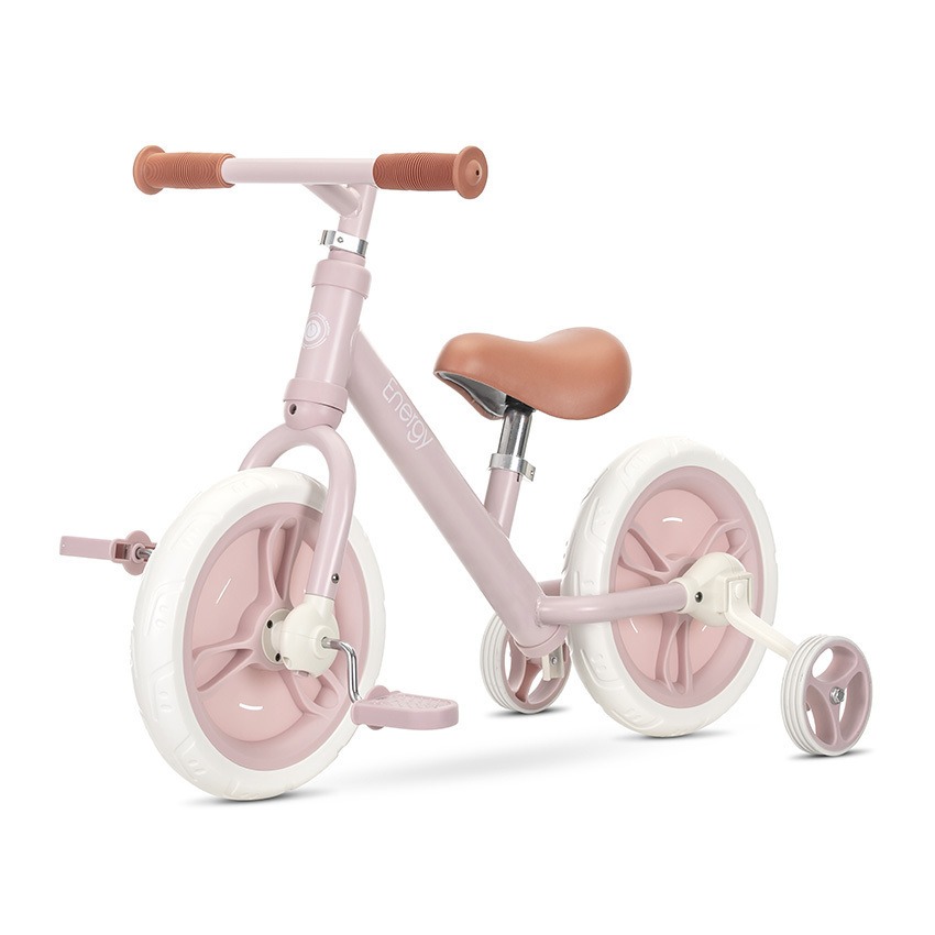 Lorelli Energy 2 in 1 Pink 10050480008 Ποδηλατάκι Ισορροπίας – Παιδικό Ποδήλατο 2 σε 1 με Πετάλια & Βοηθητικές Ρόδες