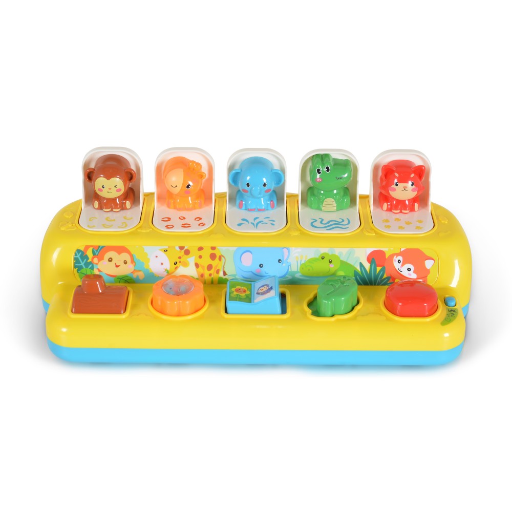 Fivestar Toys PopUp Game Jungle 35165 Εκπαιδευτικό Βρεφικό Παιχνίδι με Ήχους & Φώτα 12m+ – Κωδ. 3801005600151