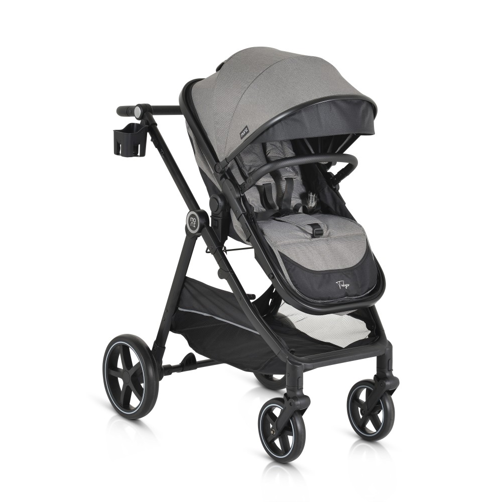Moni Tokyo Grey Πολυκαρότσι 2 σε 1 Αναστρέψιμο έως 22kg – Κωδ. 3800146236182