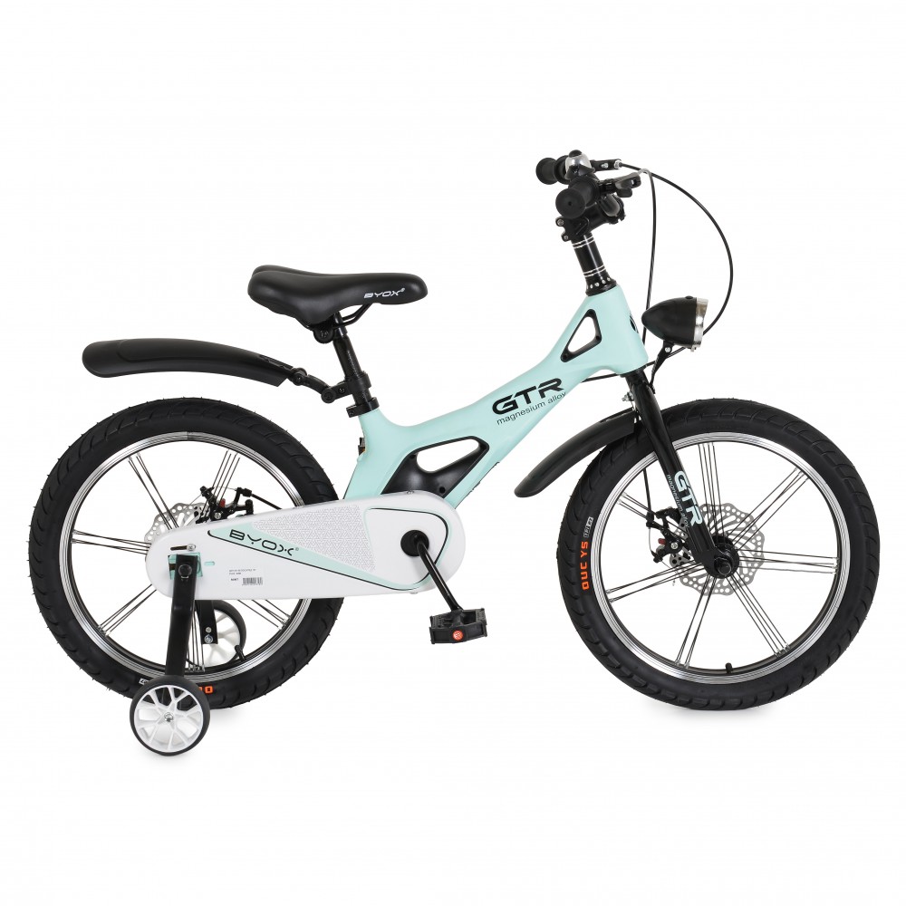 Byox GTR Mint Παιδικό Ποδήλατο 18” Magnesium με Δισκόφρενα 5–9 ετών – Κωδ. 3800146203580