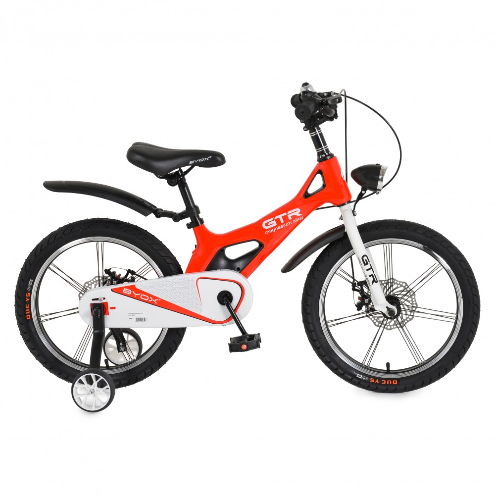 Byox GTR Red Παιδικό Ποδήλατο 18” Magnesium με Δισκόφρενα 5–9 ετών – Κωδ. 3800146203597
