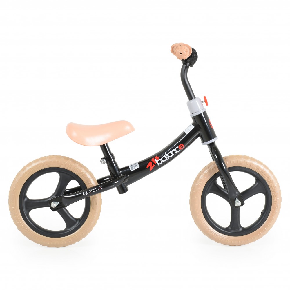 Byox 2B Balance Black Παιδικό Ποδήλατο Ισορροπίας 12” 24m+ έως 20kg – Κωδ. 3800146227838