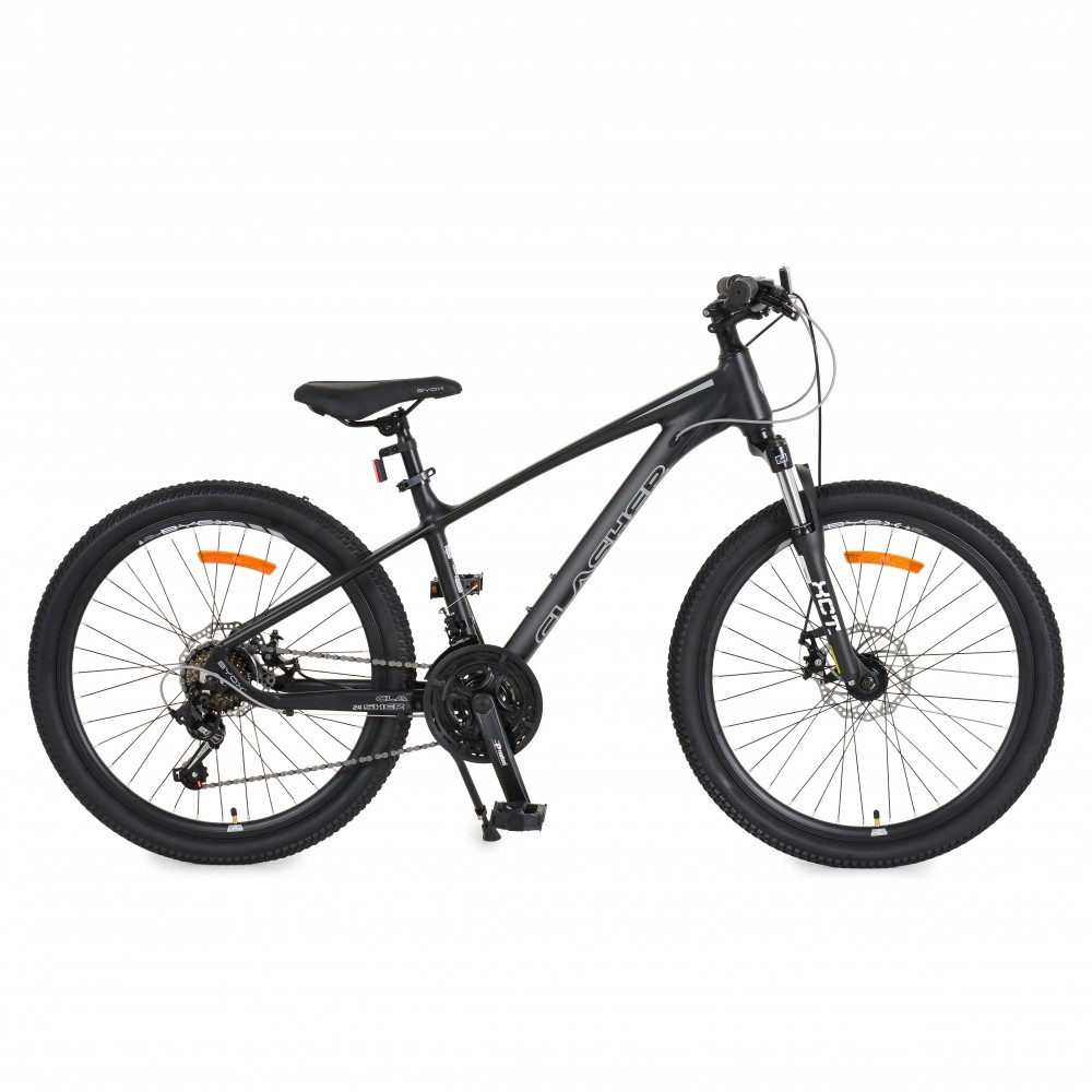 Byox Clasher Anthracite Παιδικό Ποδήλατο 24” Alloy με 21 Ταχύτητες Shimano & Δισκόφρενα – Κωδ. 3800146203634