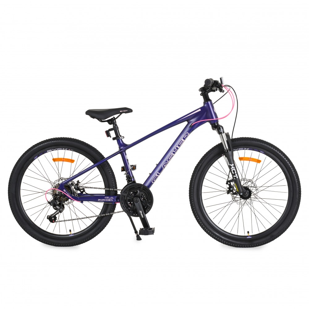 Byox Clasher Purple Παιδικό Ποδήλατο 24” Alloy με 21 Ταχύτητες Shimano & Δισκόφρενα – Κωδ. 3800146203641