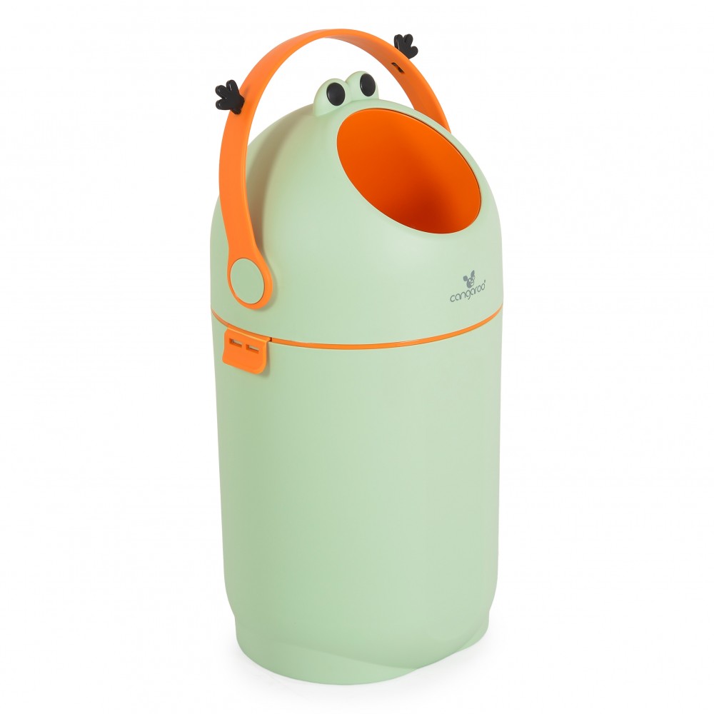 Cangaroo Nubbi Green Κάδος Απόρριψης Παιδικής Πάνας με Αυτοκλειδούμενο Μηχανισμό – Κωδ. 3800146273279
