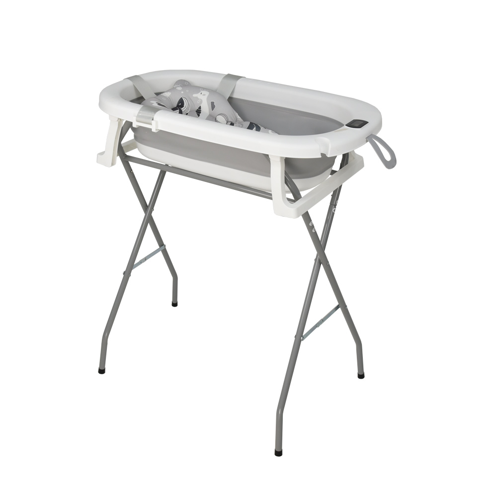 Bebe Stars Foldy Set Πτυσσόμενη Μπανιέρα Μωρού με LED Θερμόμετρο, Αξεσουάρ & Βάση – Κωδ. 26-100/11-26