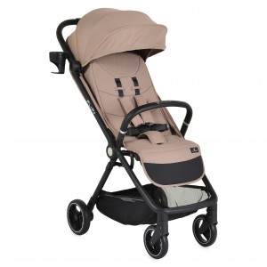 Cangaroo Flip+ Dawn Beige Καρότσι Μωρού Auto Folding έως 22kg με Αλουμινένιο Σκελετό & Ποτηροθήκη – Κωδ. 3801005100347
